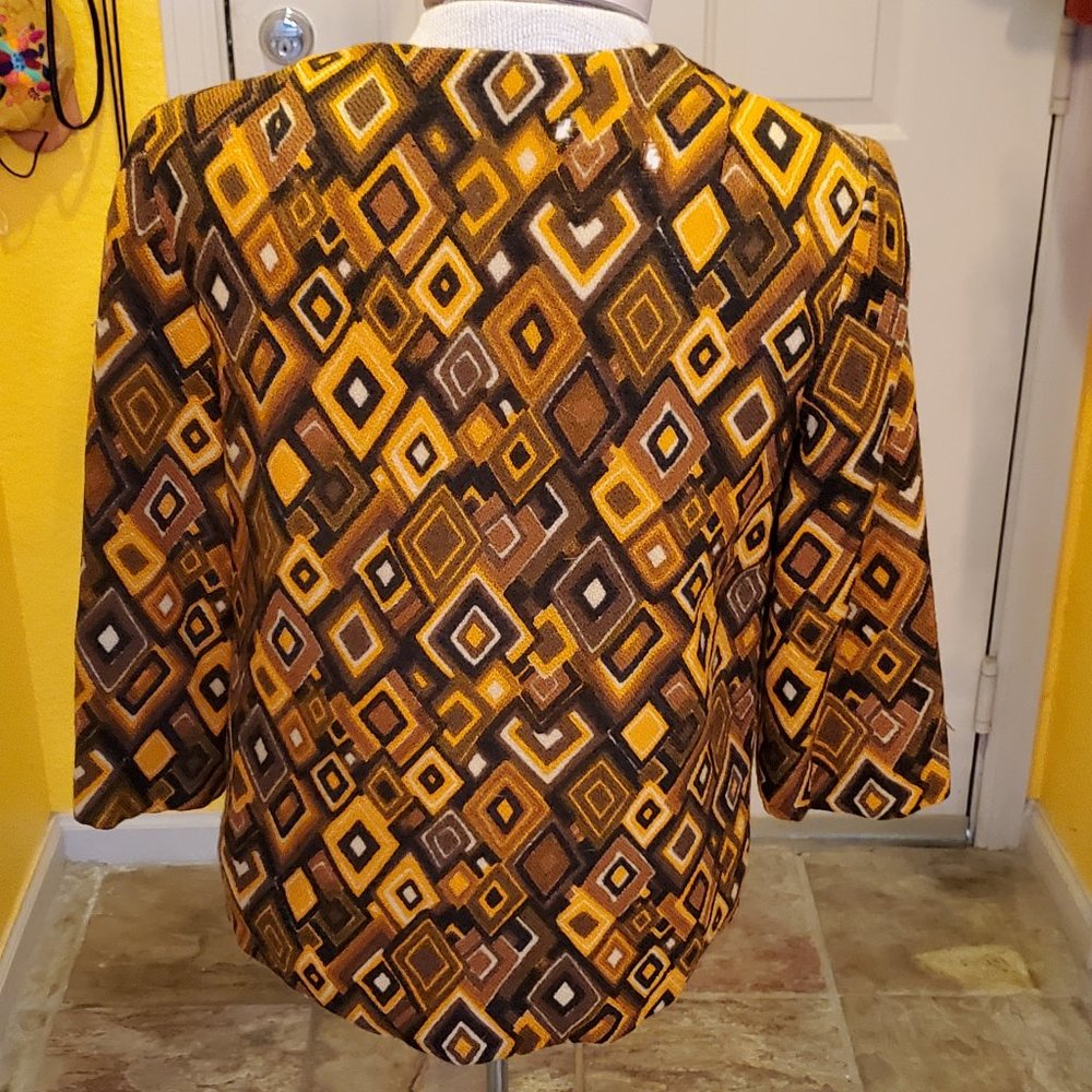 Vintage, Mod, Psychedelic Jacket (60's) - image 4